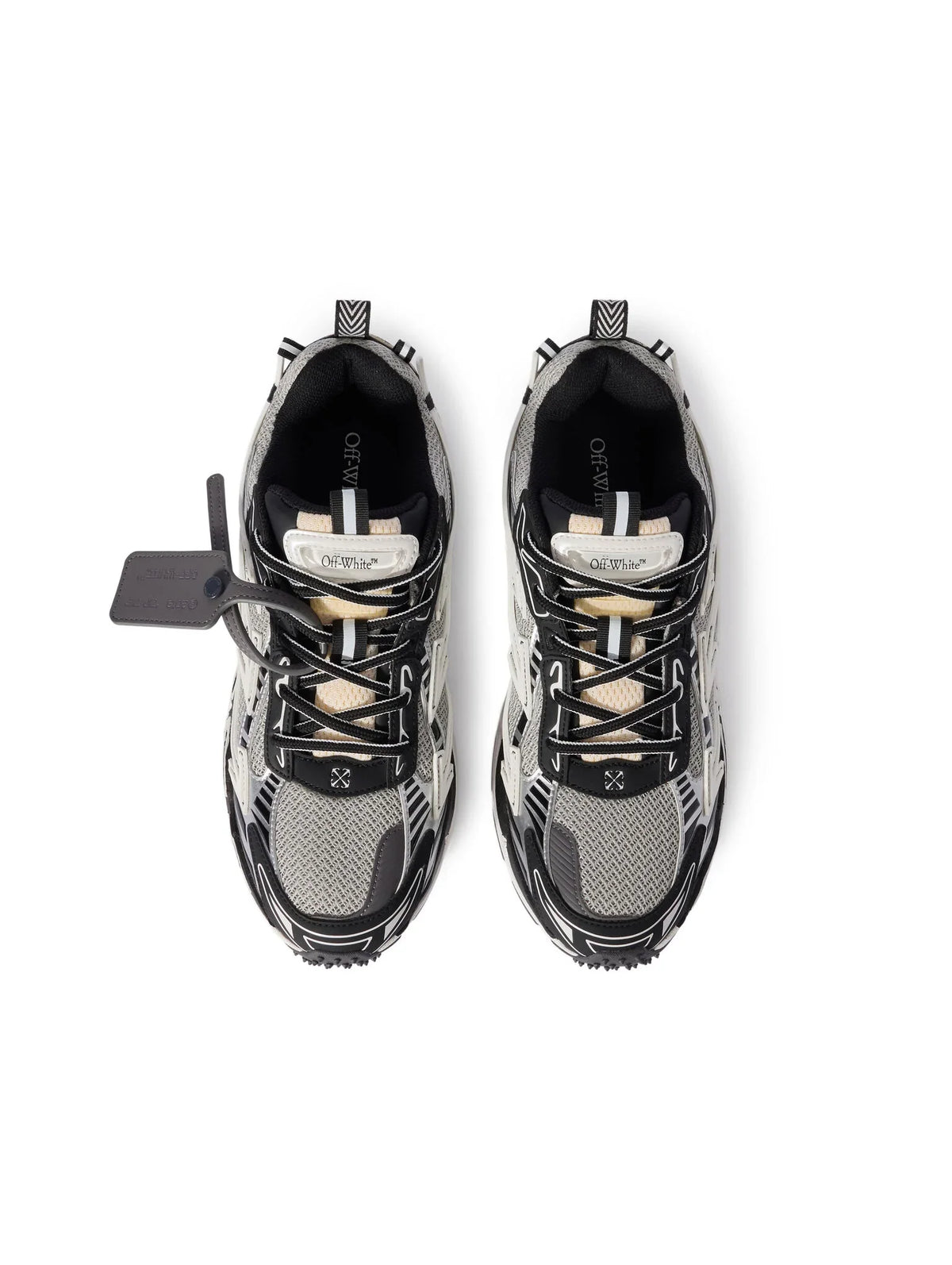 OFF-WHITE Be Right Back Grey Black