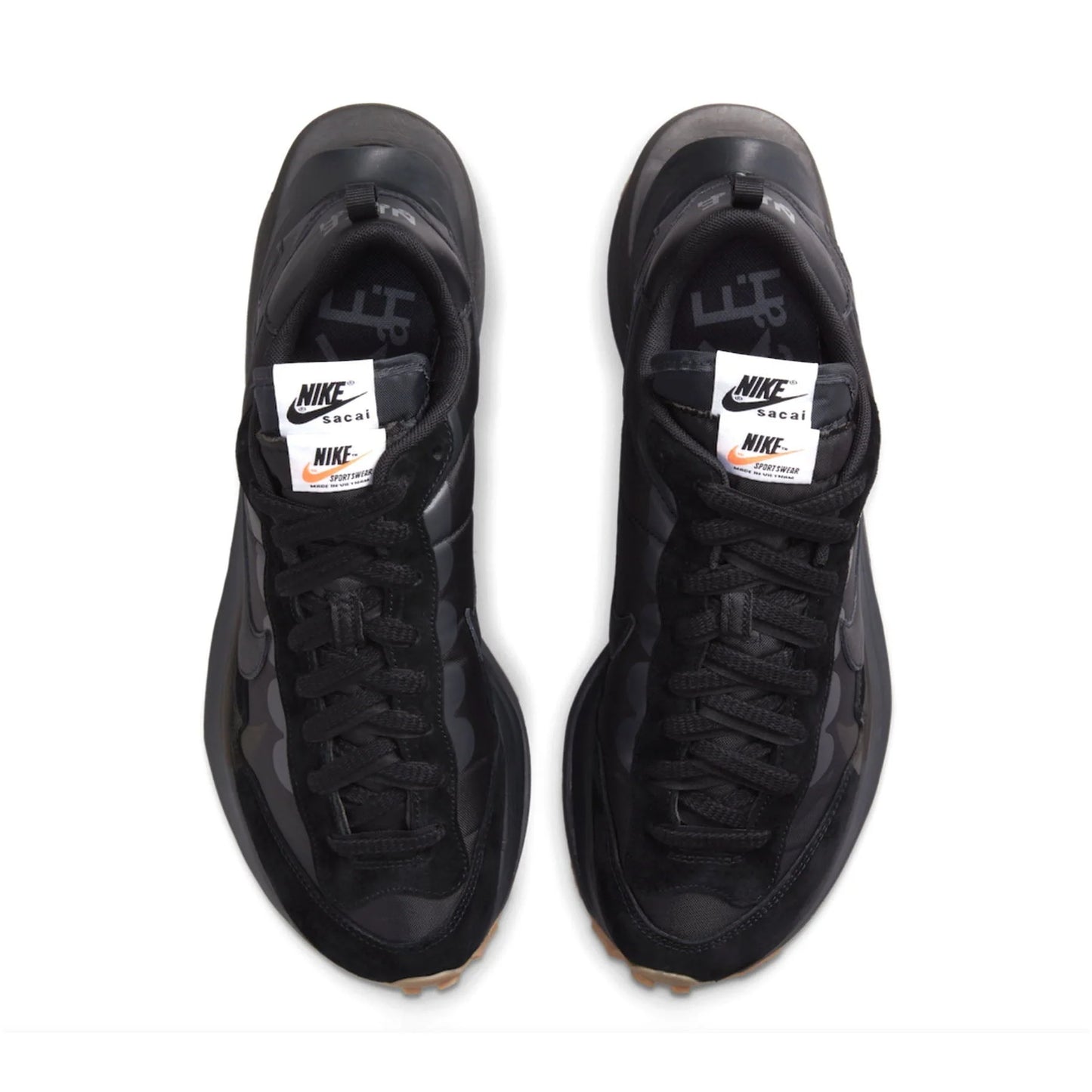 Sacai X Nike Vaporwaffle Black
